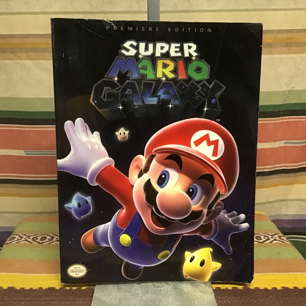Vintage Super Mario Galaxy prima guide